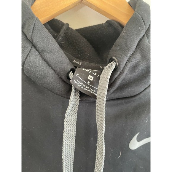 Men’s Nike Dri Fit Fleece Lined Hoodie Gray Sweatshirt Hoodie Size Men’s… - Picture 2 of 8